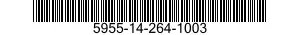 5955-14-264-1003 CRYSTAL UNIT,QUARTZ 5955142641003 142641003