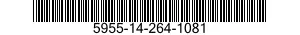 5955-14-264-1081 CRYSTAL UNIT,QUARTZ 5955142641081 142641081