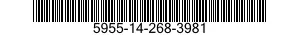 5955-14-268-3981  5955142683981 142683981