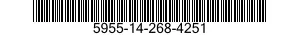 5955-14-268-4251  5955142684251 142684251