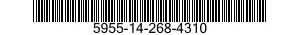 5955-14-268-4310  5955142684310 142684310
