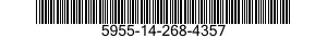 5955-14-268-4357  5955142684357 142684357