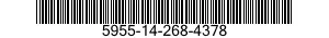 5955-14-268-4378  5955142684378 142684378