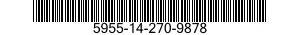 5955-14-270-9878 CRYSTAL UNIT,QUARTZ 5955142709878 142709878