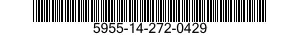 5955-14-272-0429  5955142720429 142720429