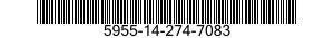 5955-14-274-7083 CRYSTAL UNIT,QUARTZ 5955142747083 142747083