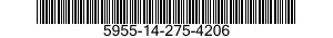 5955-14-275-4206 CRYSTAL UNIT,QUARTZ 5955142754206 142754206