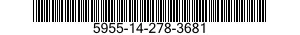5955-14-278-3681  5955142783681 142783681