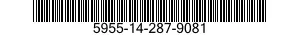5955-14-287-9081 CRYSTAL UNIT,QUARTZ 5955142879081 142879081
