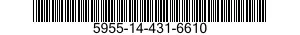 5955-14-431-6610 CRYSTAL UNIT,QUARTZ 5955144316610 144316610