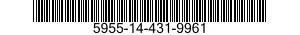 5955-14-431-9961 CRYSTAL UNIT,QUARTZ 5955144319961 144319961