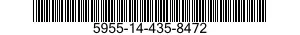 5955-14-435-8472 CRYSTAL UNIT,QUARTZ 5955144358472 144358472
