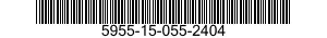 5955-15-055-2404 CRYSTAL UNIT,QUARTZ 5955150552404 150552404