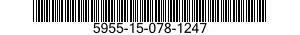 5955-15-078-1247 CRYSTAL UNIT,QUARTZ 5955150781247 150781247