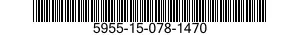5955-15-078-1470 CRYSTAL UNIT,QUARTZ 5955150781470 150781470