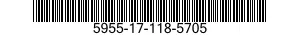 5955-17-118-5705 CRYSTAL UNIT,QUARTZ 5955171185705 171185705