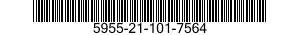 5955-21-101-7564 CRYSTAL UNIT,QUARTZ 5955211017564 211017564