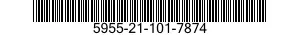 5955-21-101-7874 CRYSTAL UNIT,QUARTZ 5955211017874 211017874