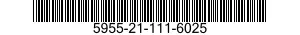 5955-21-111-6025  5955211116025 211116025