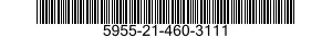 5955-21-460-3111 CRYSTAL UNIT,QUARTZ 5955214603111 214603111