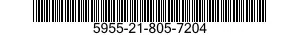 5955-21-805-7204  5955218057204 218057204