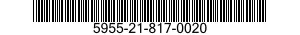5955-21-817-0020  5955218170020 218170020
