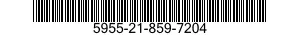 5955-21-859-7204  5955218597204 218597204