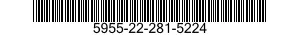 5955-22-281-5224  5955222815224 222815224