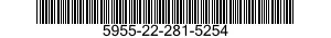 5955-22-281-5254  5955222815254 222815254