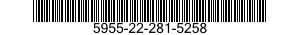 5955-22-281-5258  5955222815258 222815258