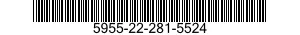 5955-22-281-5524  5955222815524 222815524