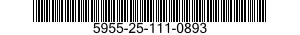 5955-25-111-0893  5955251110893 251110893