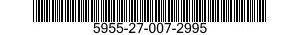 5955-27-007-2995 CRYSTAL UNIT,QUARTZ 5955270072995 270072995