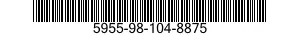 5955-98-104-8875  5955981048875 981048875