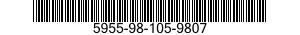 5955-98-105-9807  5955981059807 981059807