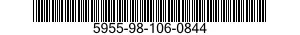 5955-98-106-0844 CRYSTAL UNIT,QUARTZ 5955981060844 981060844