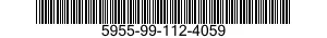 5955-99-112-4059 CRYSTAL UNIT,QUARTZ 5955991124059 991124059