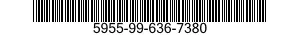 5955-99-636-7380 CRYSTAL UNIT,QUARTZ 5955996367380 996367380
