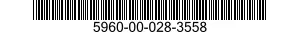 5960-00-028-3558 ELECTRON TUBE 5960000283558 000283558