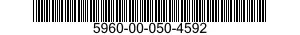 5960-00-050-4592 ELECTRON TUBE 5960000504592 000504592