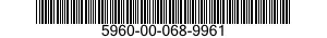 5960-00-068-9961 ELECTRON TUBE 5960000689961 000689961