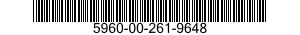 5960-00-261-9648 ELECTRON TUBE 5960002619648 002619648
