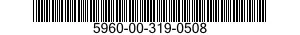 5960-00-319-0508  5960003190508 003190508