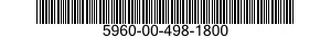 5960-00-498-1800  5960004981800 004981800