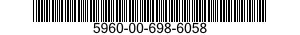 5960-00-698-6058  5960006986058 006986058