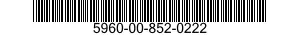 5960-00-852-0222  5960008520222 008520222