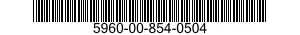 5960-00-854-0504  5960008540504 008540504