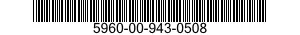 5960-00-943-0508 ELECTRON TUBE 5960009430508 009430508