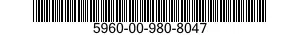 5960-00-980-8047  5960009808047 009808047