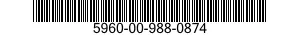 5960-00-988-0874  5960009880874 009880874